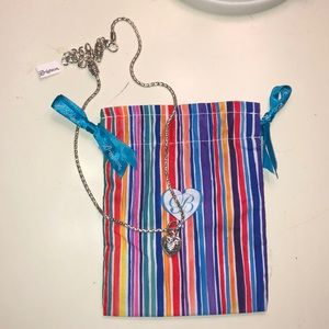 BRAND NEW Sterling Silver Heart Necklace